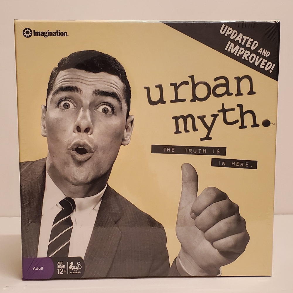 URBAN MYTH Board Game from Imagination Updated and Improved Edition NEW Sealed